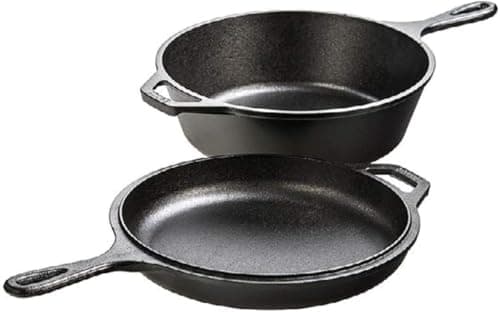 Lodge Cast Iron Combo Cooker, 3.2 qt